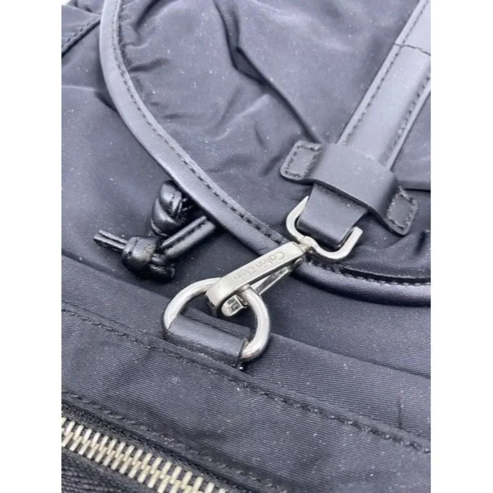 Calvin Klein Black Nylon Backpack